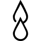 Water repellent icon
